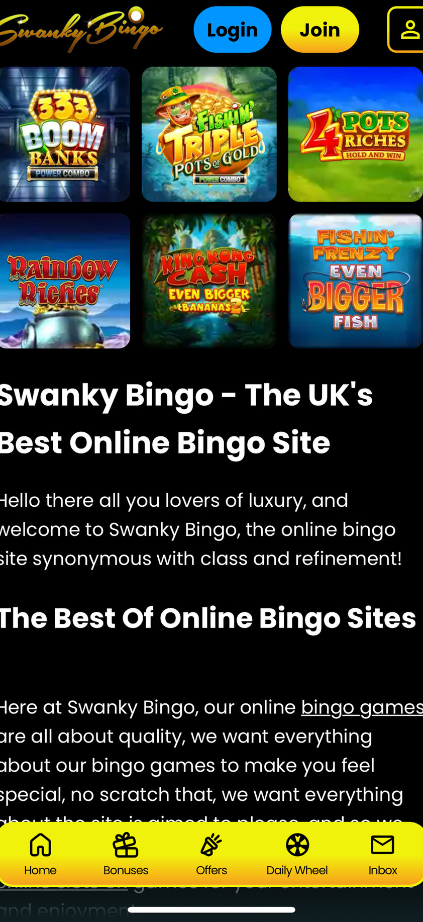 Swanky Bingo gallery image 3