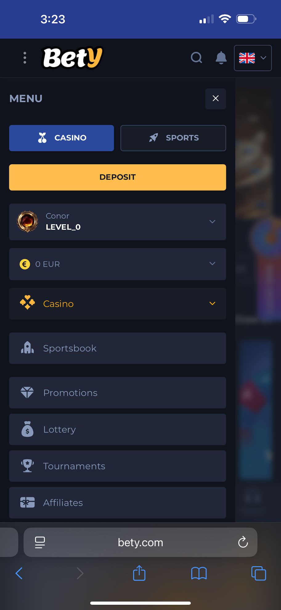 Bety Casino Review | UK Players Can Claim Up To 300 EUR + 50 Free spins