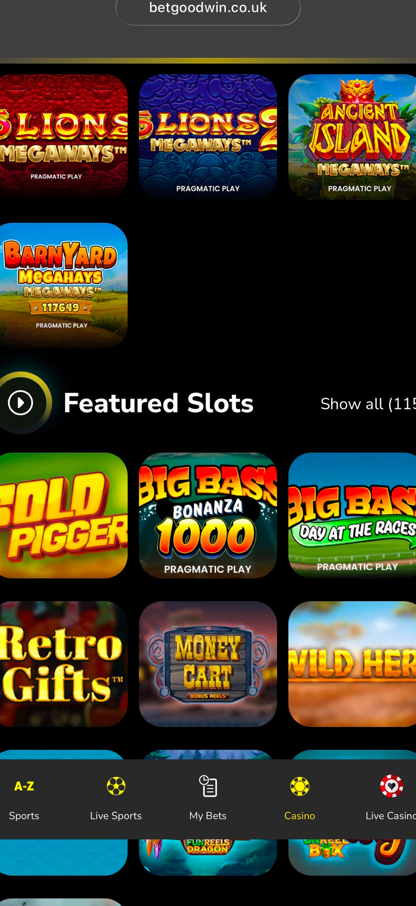 Betgoodwin Casino gallery image 5