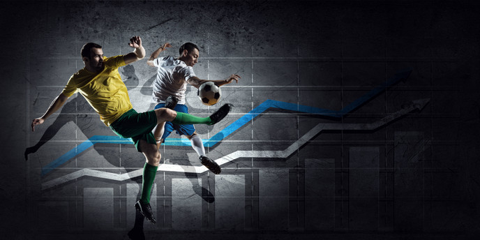 How are football margins and probabilities calculated?