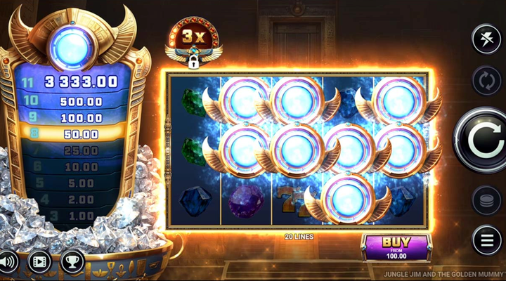 Jungle Jim and the Golden Mummy Slot released by Stormcraft Studios – features & where to play