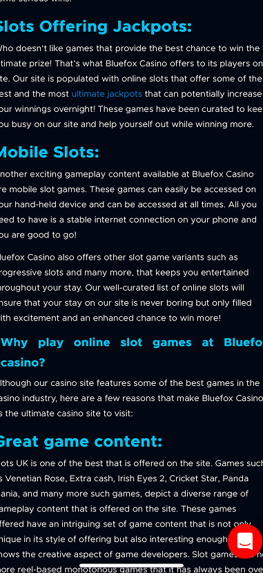 Bluefox Casino gallery image 6