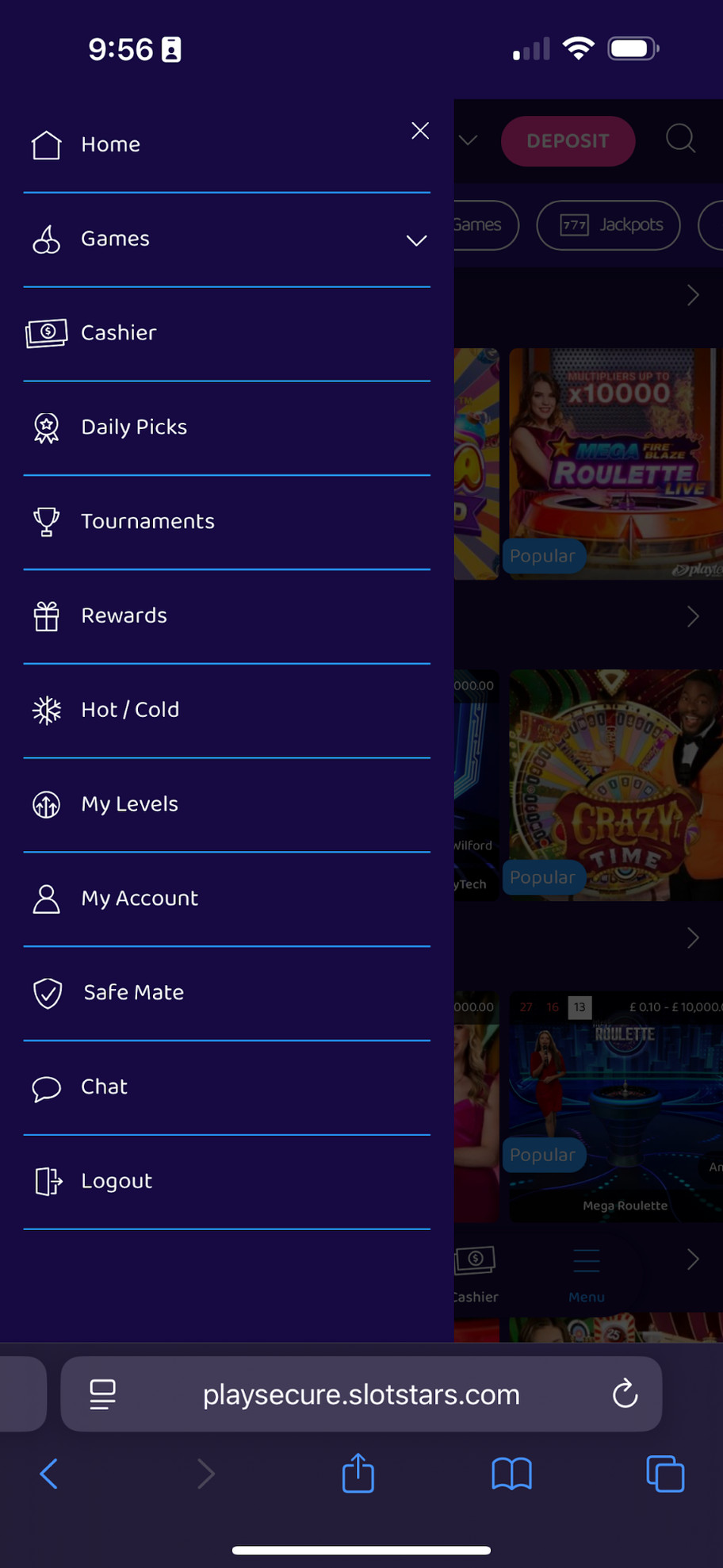 SlotStars casino review | £50 & 50 free spins welcome bonus | FIRST