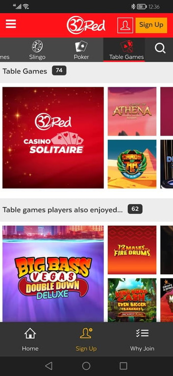 32Red Casino gallery image 2