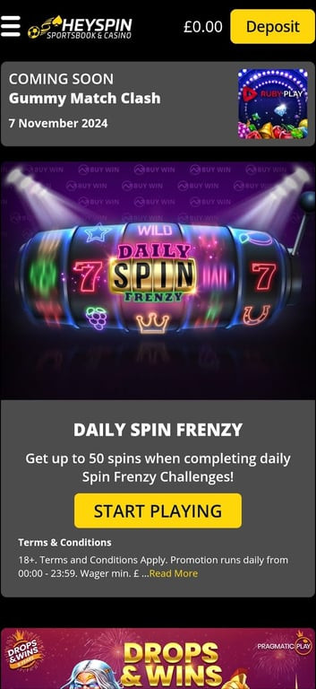 HeySpin Casino gallery image 11