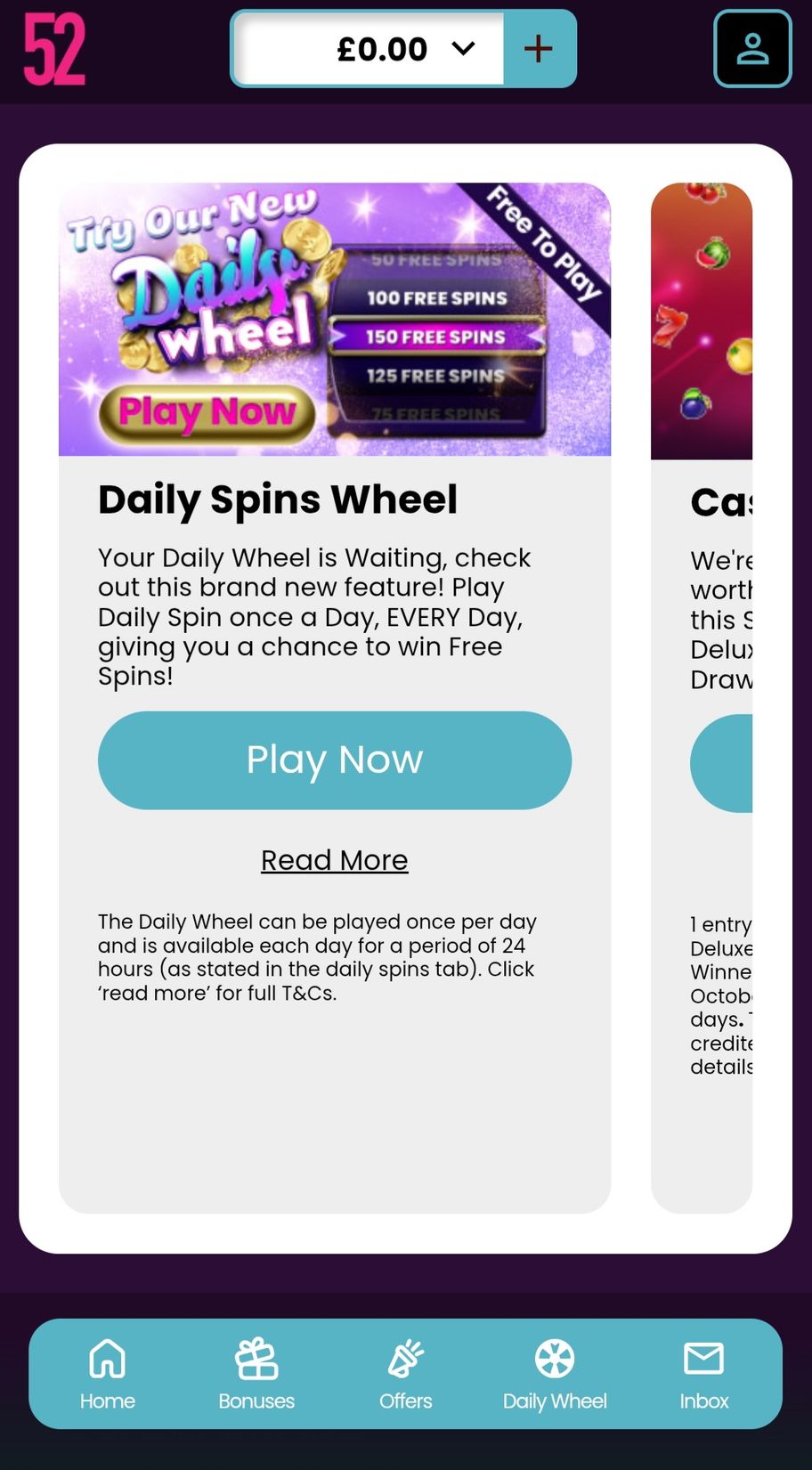 Slots52 Casino Review | Up to 500 free spins bonus | FIRST