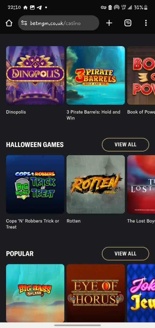 BetMGM Casino Review 2025: Stake £10, Receive 100 Free Spins