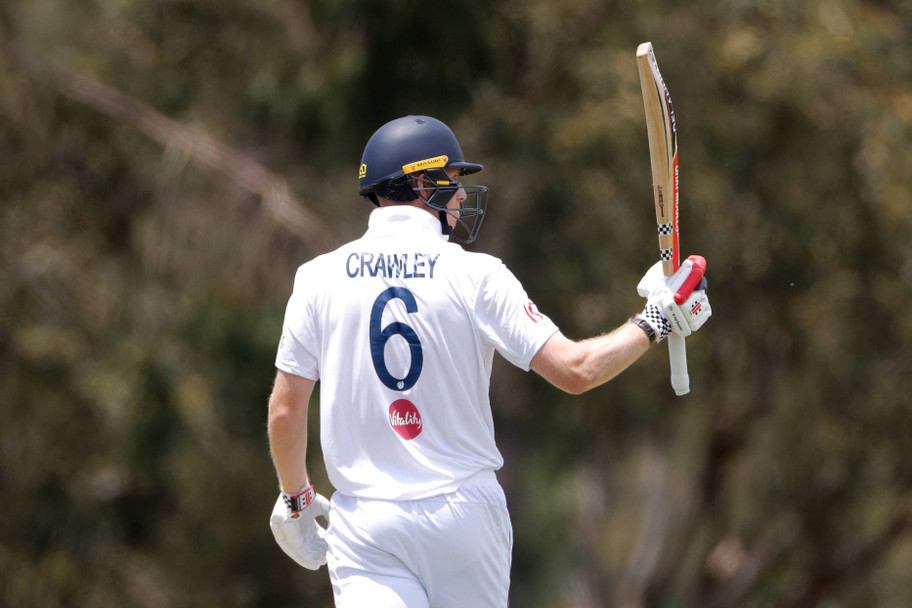 IMAGO England batsman Zak Crawley in action