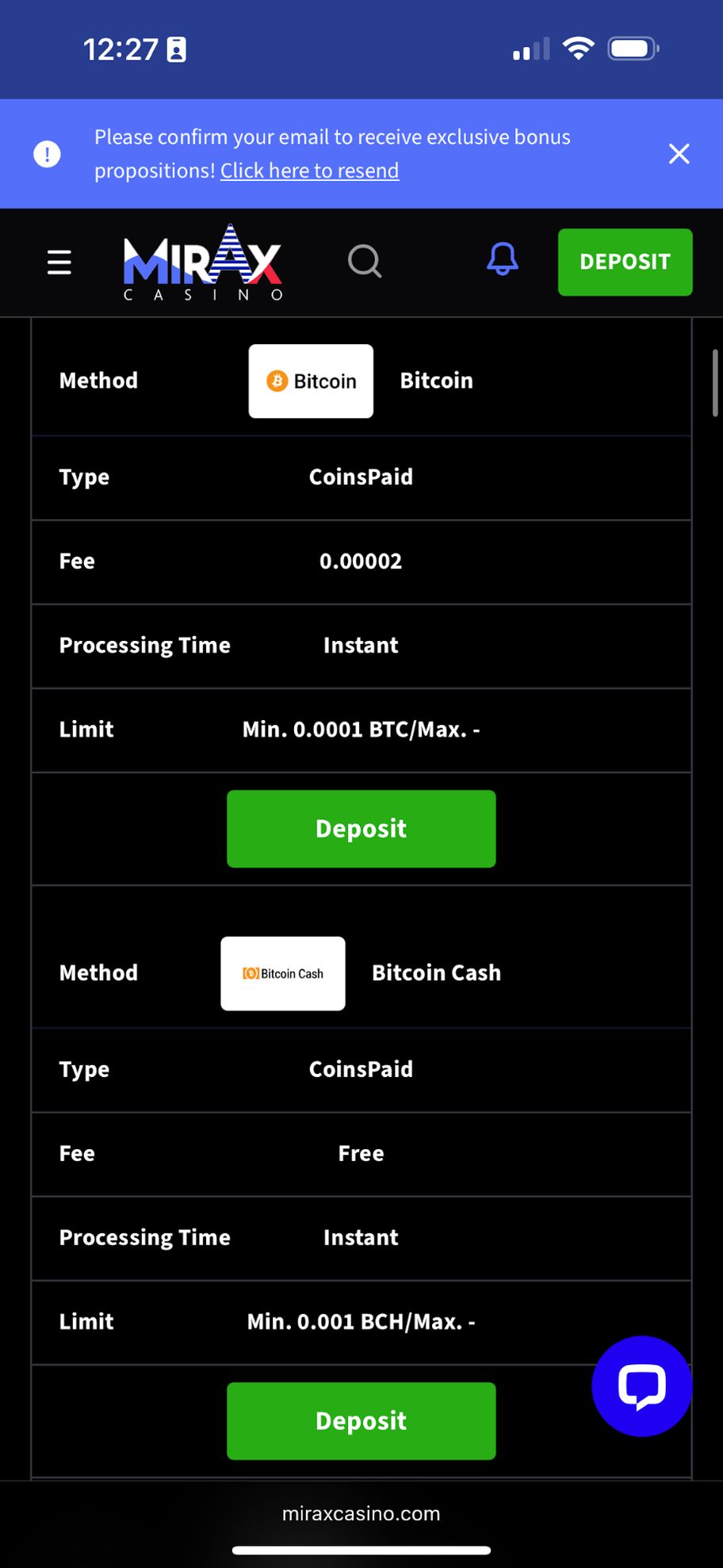 Mirax Casino review - bonuses, games, and payment methods evaluated. 