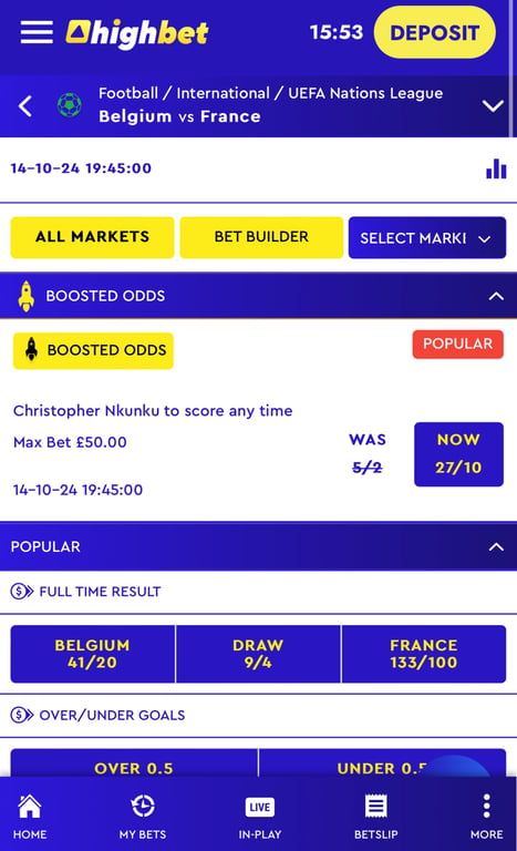 Highbet bookmaker review: Everything you need to know
