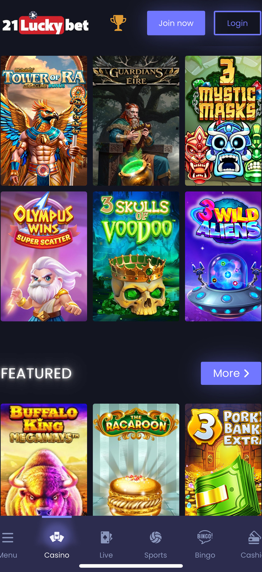 21LuckyBet gallery image 2