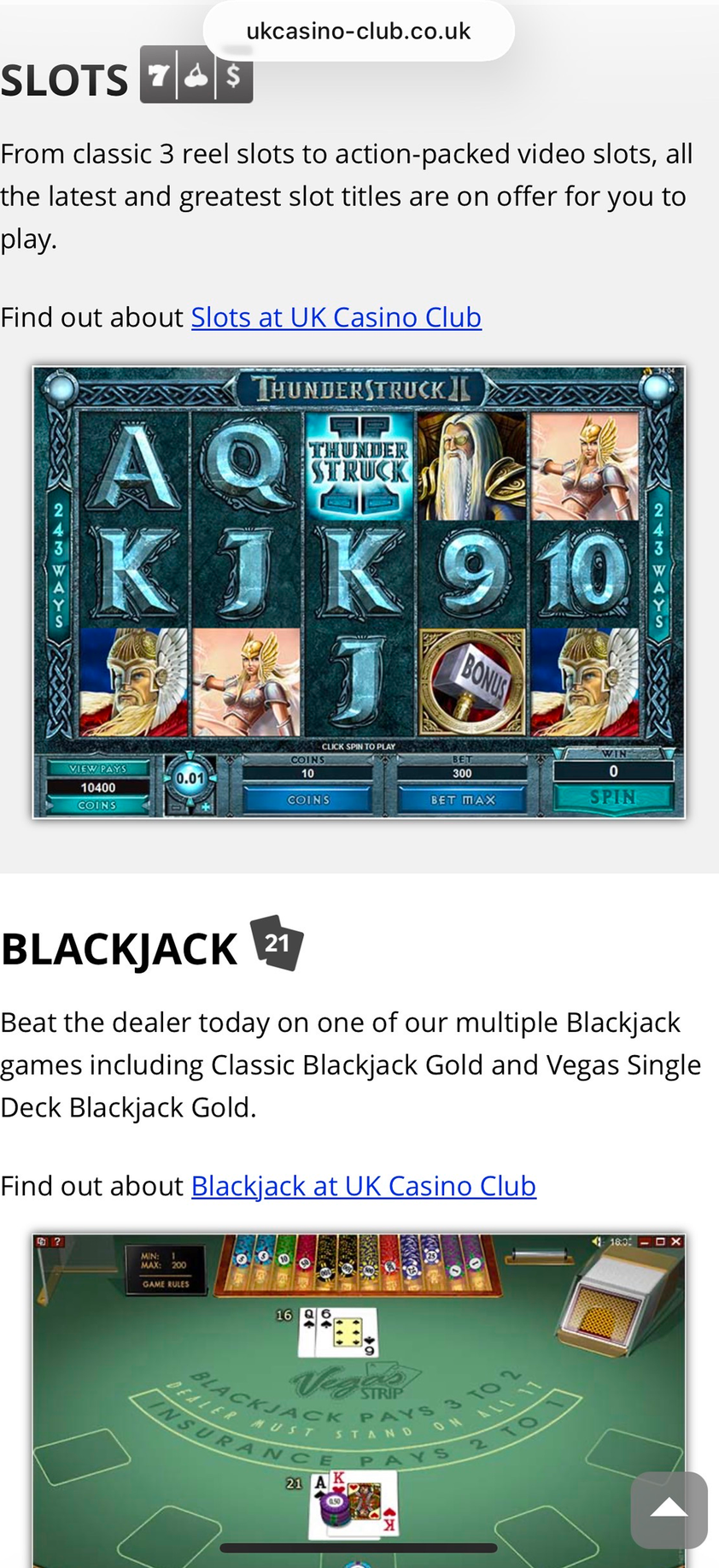 Uk Casino Club gallery image 2