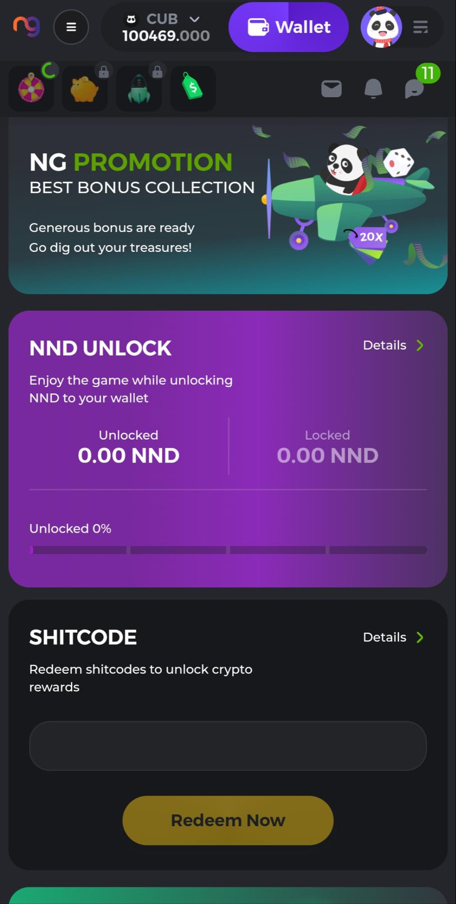 Nanogames interface and design&nbsp;
