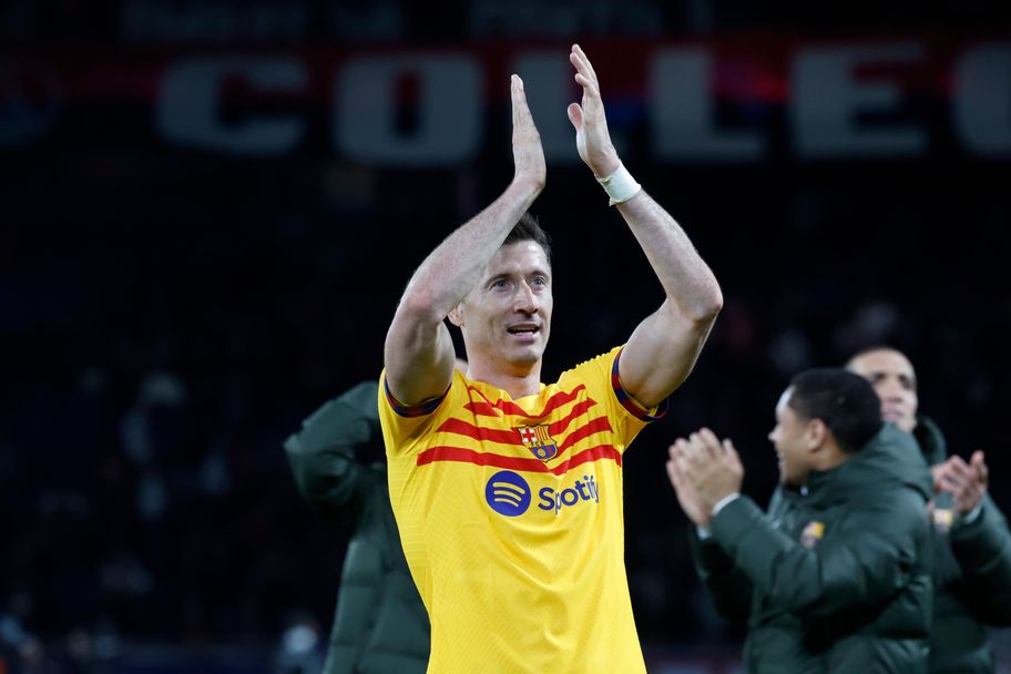 IMAGO Robert Lewandowski could be key to a Barcelona victory against Atletico Madrid