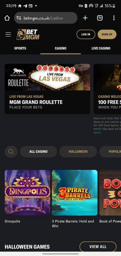 BetMGM Casino Review 2025: Stake £10, Receive 100 Free Spins