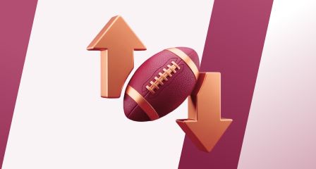 NFL over / under betting