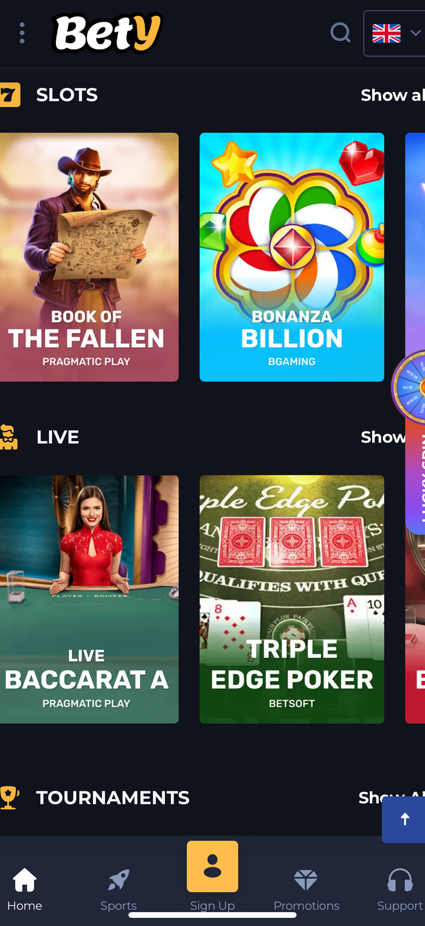 Bety Casino gallery image 2