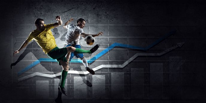 How are football margins and probabilities calculated?