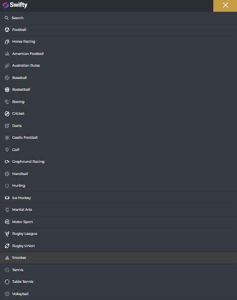 Swifty Sports bookmaker review: Bet £10 Get £20