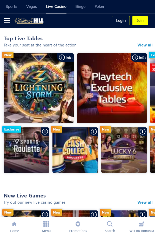 William Hill Vegas Casino Review 2025: Get £40 in Free Bets with a £10 Stake