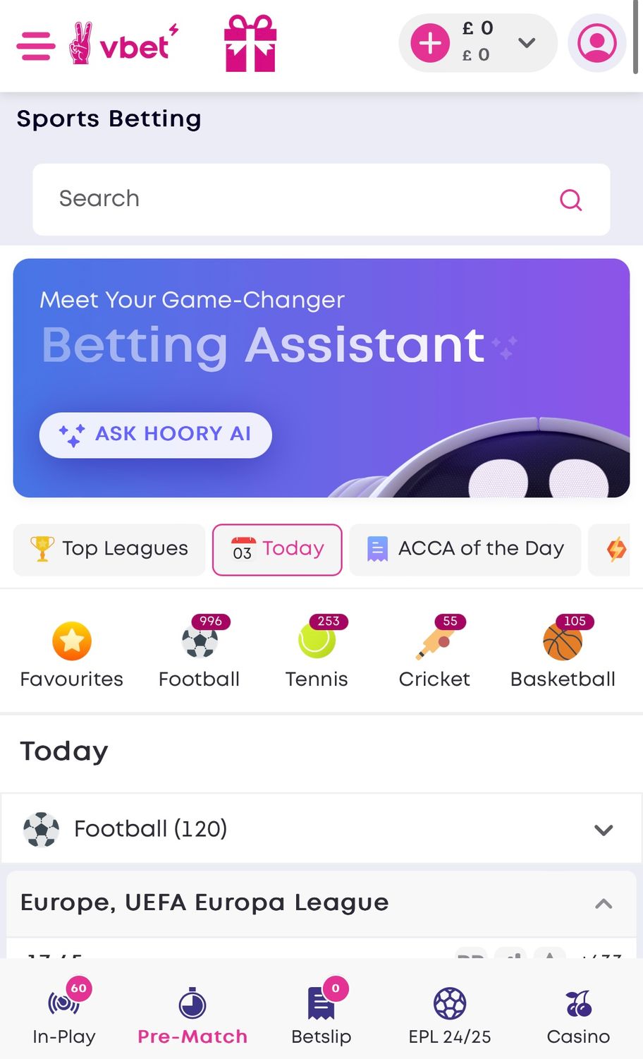 Vbet bookmaker review: Everything you need to know