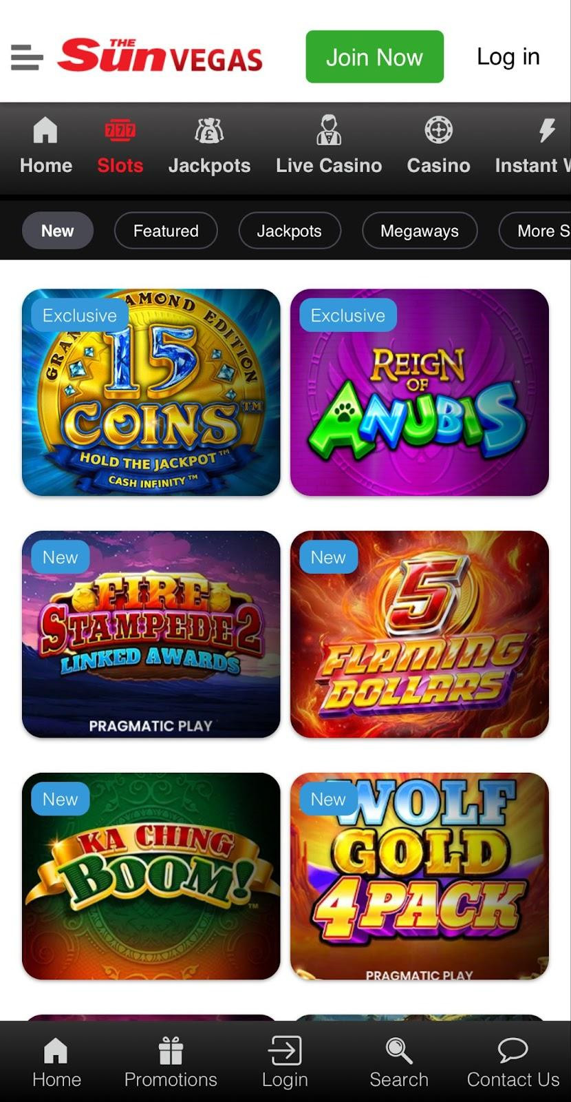 The Sun Vegas casino review | 100% deposit match up to £100 and 100 free spins