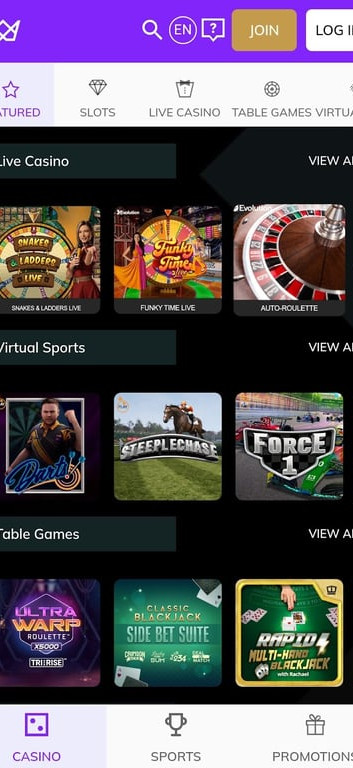 Kwiff Casino gallery image 5