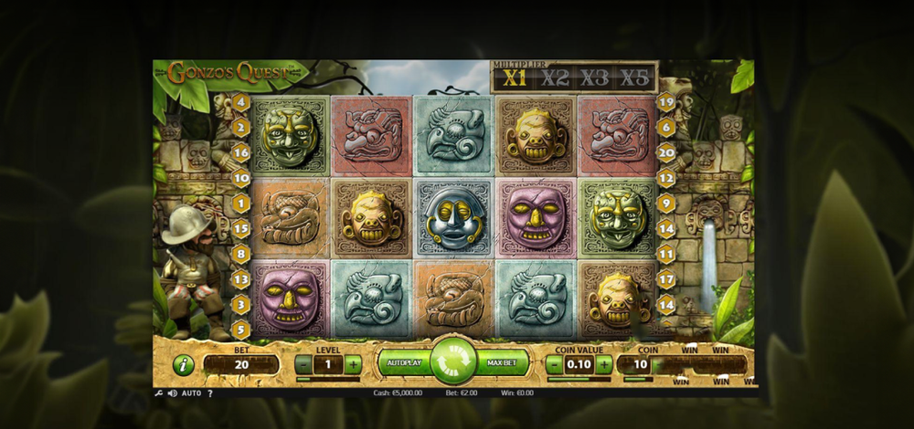 Gonzo's Quest by NetEnt