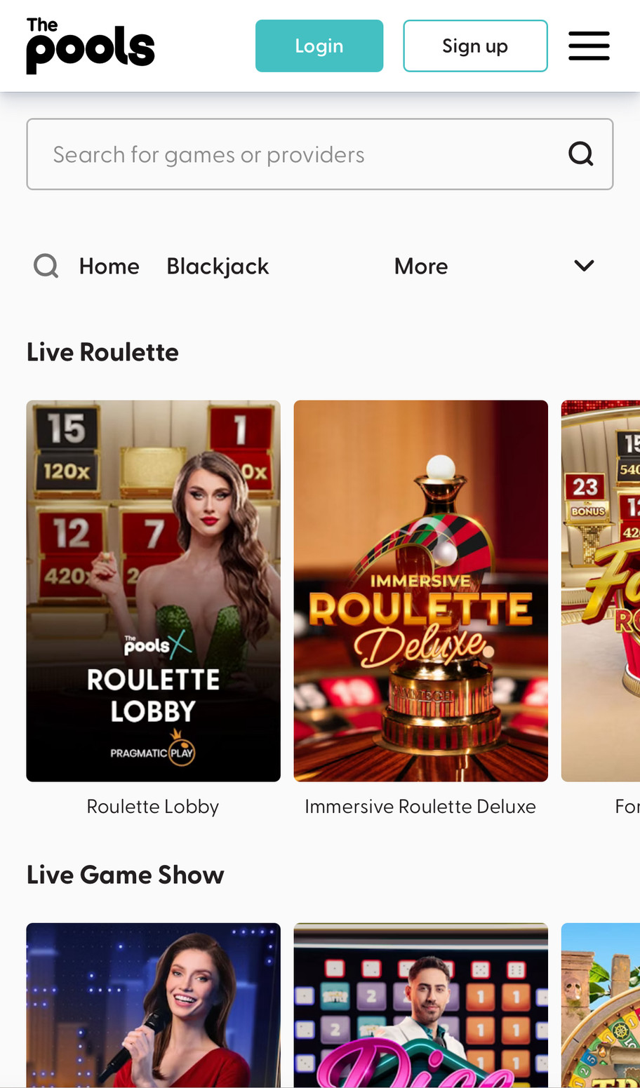 The Pools casino review | Deposit and bet £10 to get 100 free spins