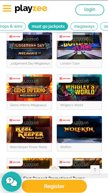 Playzee Casino Welcome Offer and User Review