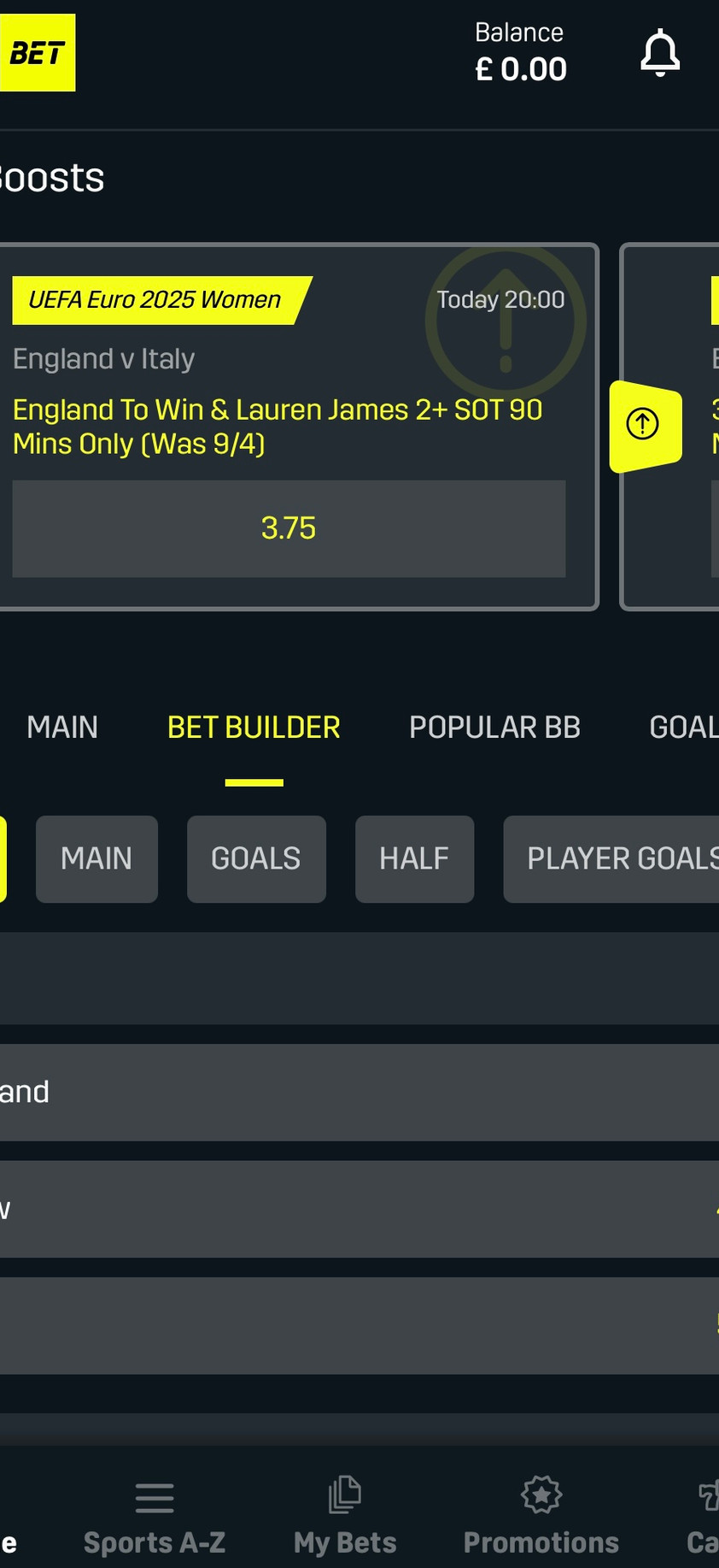 DAZNbet gallery image 4