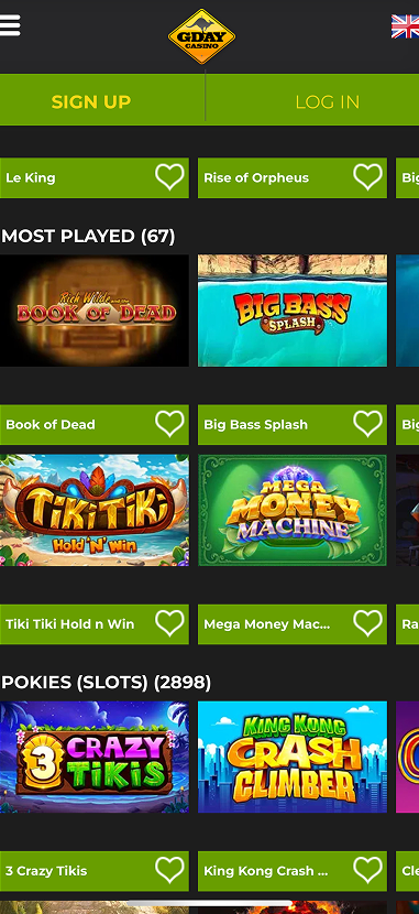 Gday Casino gallery image 3