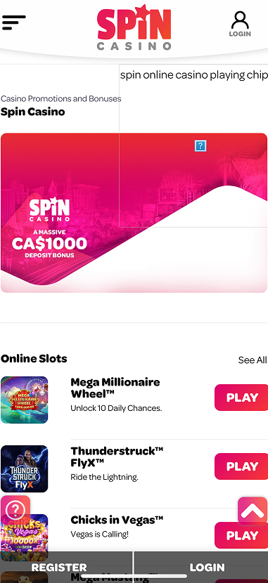 Spin Casino gallery image 2