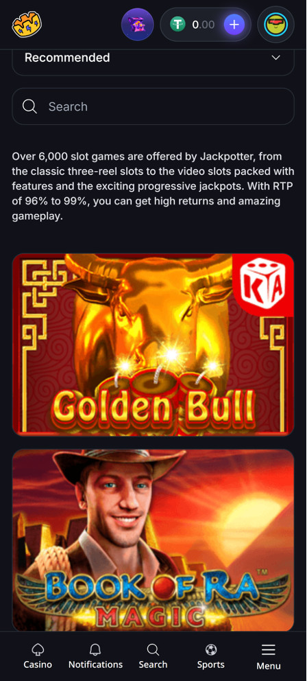 Jackpotter Casino Review UK | Fast Payouts and Crypto Games