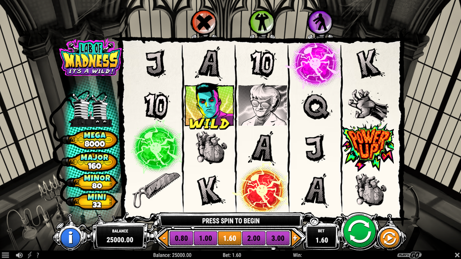 Lab of Madness It’s A-Wild slot released – features, RTP & free play demo