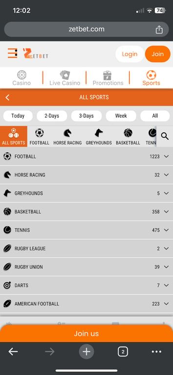 ZetBet bookmaker review: Everything you need to know