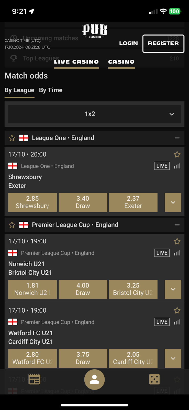 Pub Casino bookmaker review: Everything you need to know