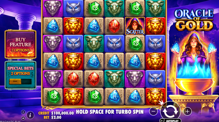 Oracle of Gold Slot released by Pragmatic Play – features & where to play