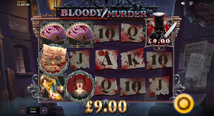 Bloody Murder slot released – features, RTP & free play demo