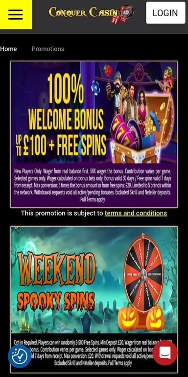 Conquer Casino review - Everything you need to know