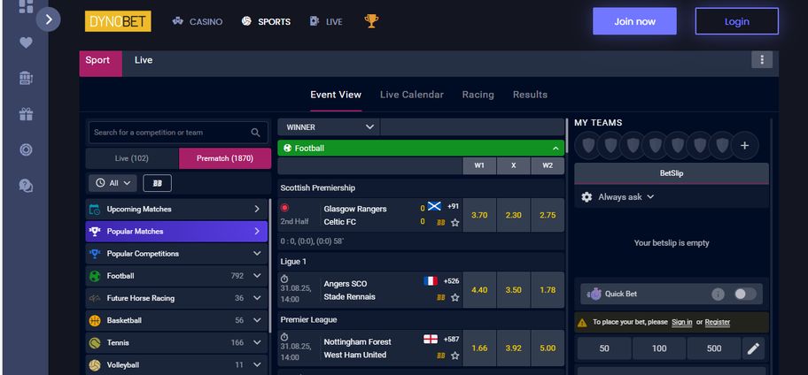 Dynobet bookmaker review: Bet £20 Get £30