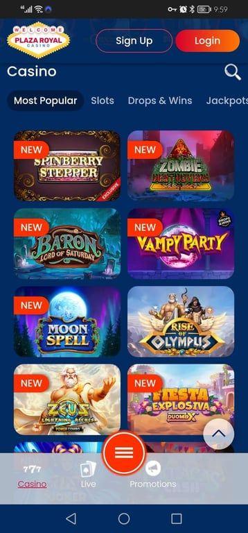 Plaza Royal Casino review UK | 100% up to £200 + 100 free spins