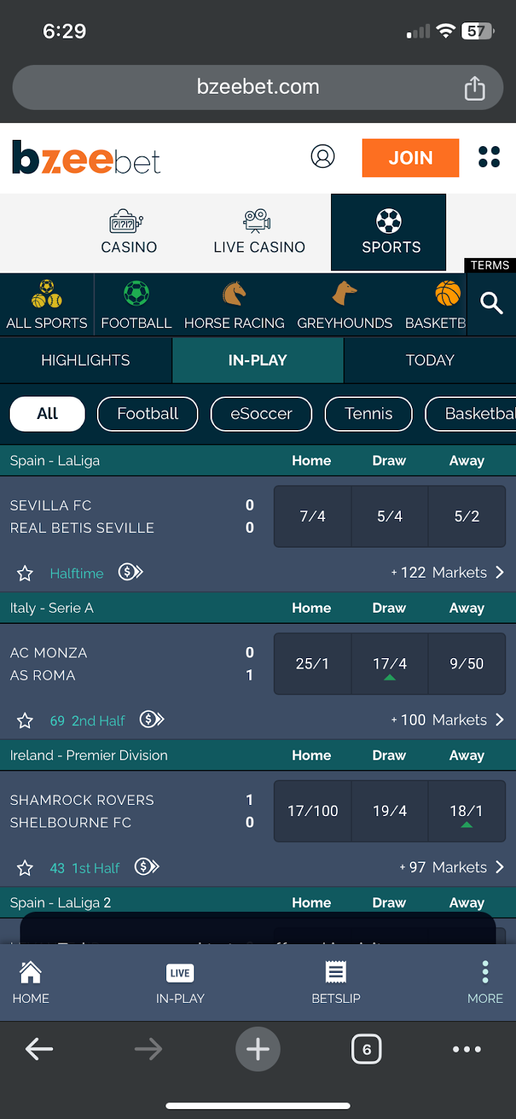 Bzeebet bookmaker review: Everything you need to know