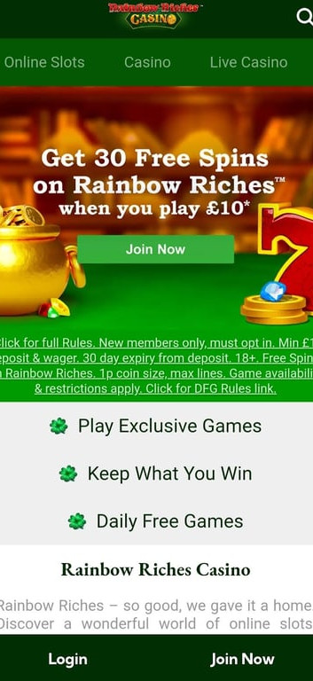 Rainbow Riches Casino gallery image 2