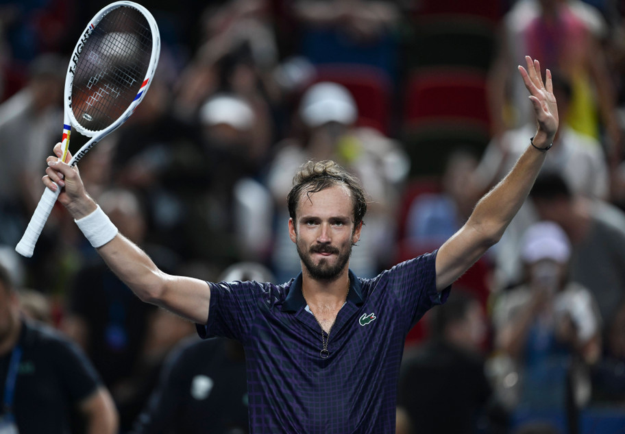 IMAGO Daniil Medvedev could be a serious contender in Vienna this week