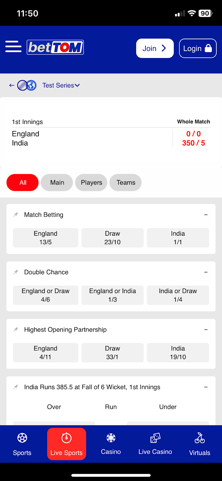 BetTom bookmaker review: Everything you need to know
