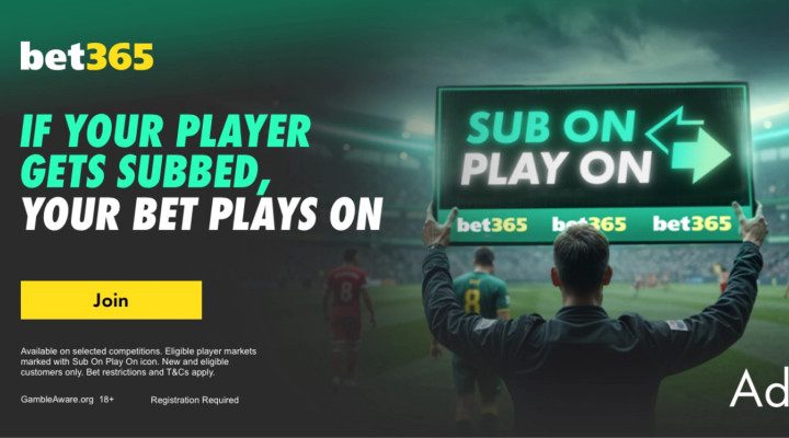 New bet365 feature to protect bettors’ picks if players are substituted