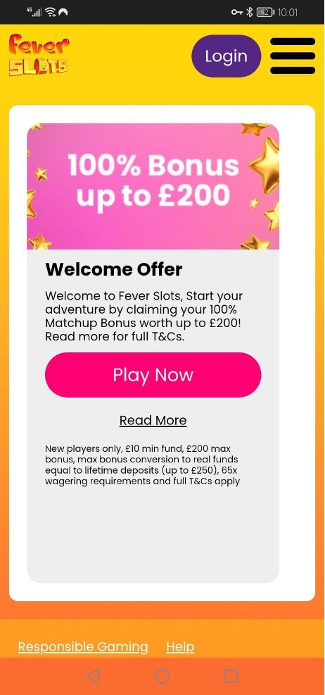 Fever Slots Casino Review | UK Players Claim a 100% Bonus