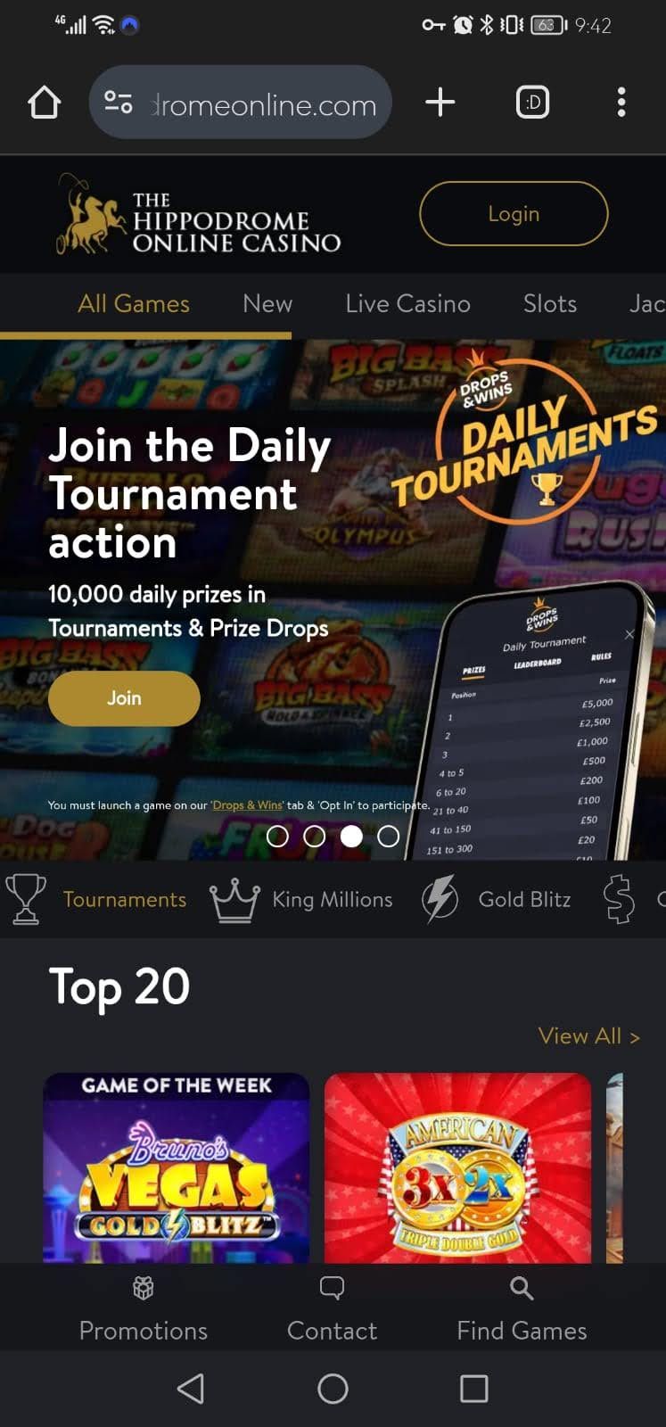 The Hippodrome Online Casino - Everything you need to know