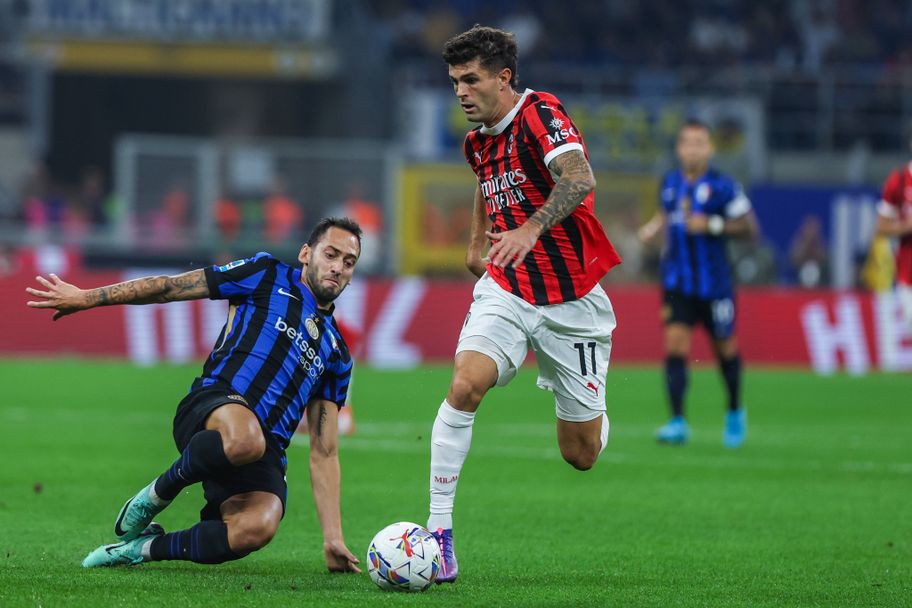 Imago The Milan derby between&nbsp;is the showpiece match in Europe this weekend 